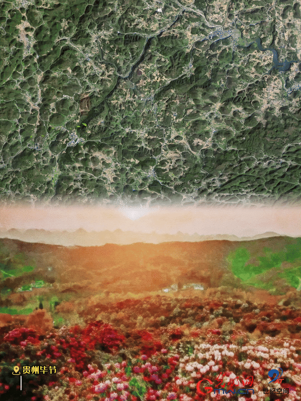 清明游玩賞花圖鑒來了！衛(wèi)星鏡頭帶你先睹為快